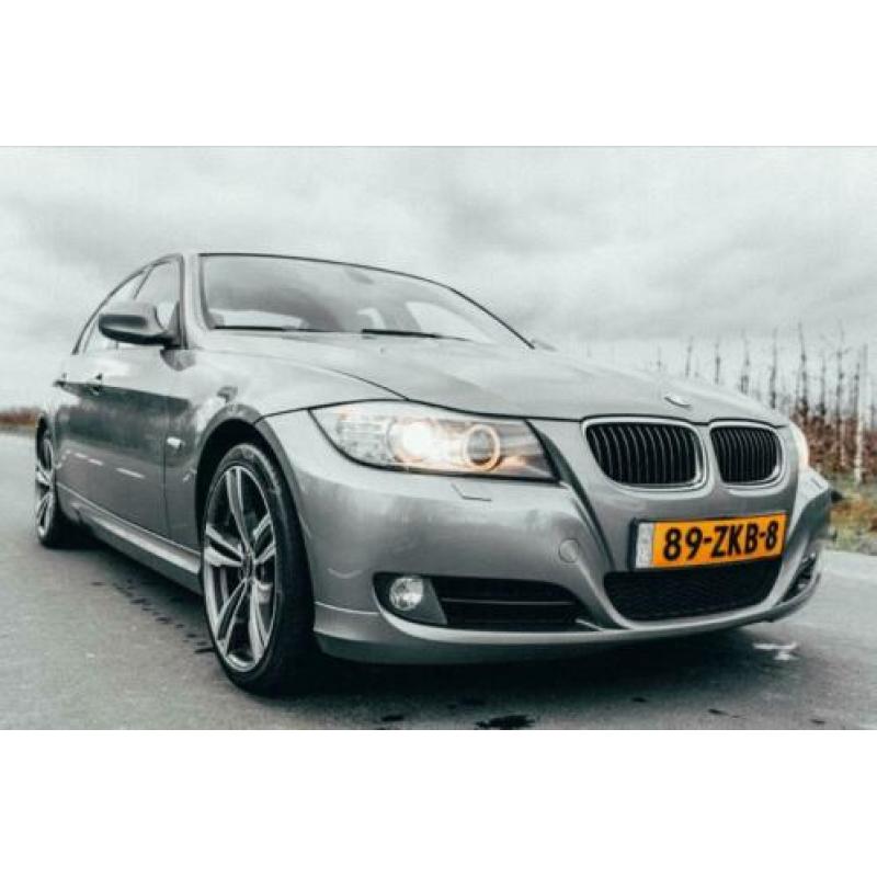 BMW 3-Serie 2.0 318D 2008 Grijs facelift leder NAVi Xenon