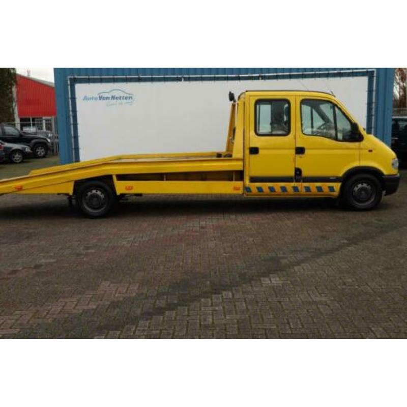 Opel Movano DC 7 persoons Autotransporter, 2.5DTI,Airco,Luch