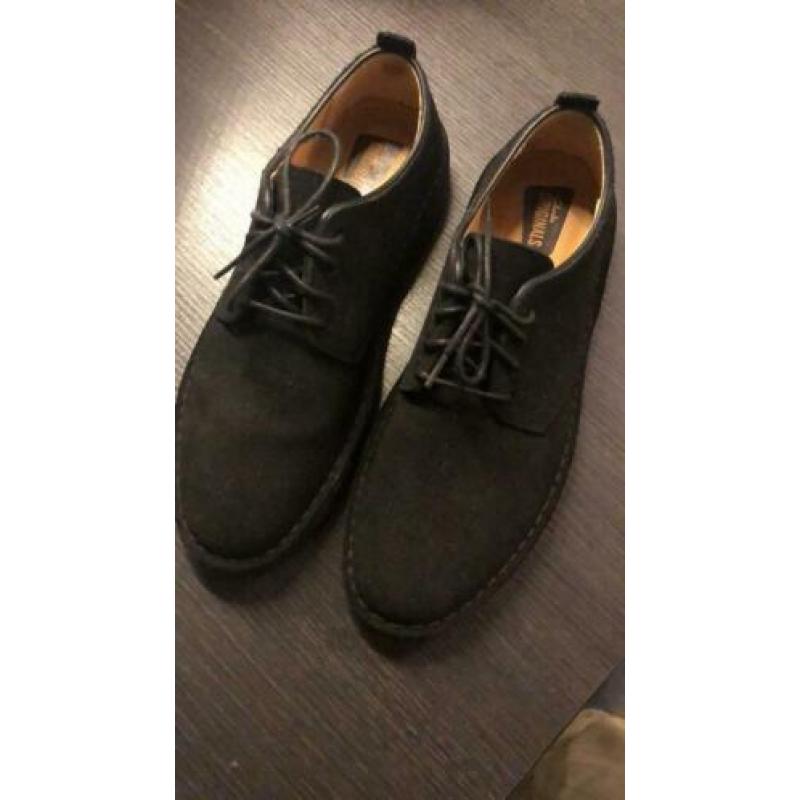 Clarks Desert London veter suède zwart 41,5 heren