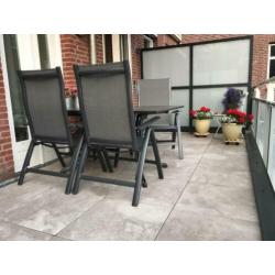 Geo Ceramica 60x60x4 cm terras tegels keramisch antraciet