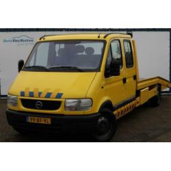 Opel Movano DC 7 persoons Autotransporter, 2.5DTI,Airco,Luch