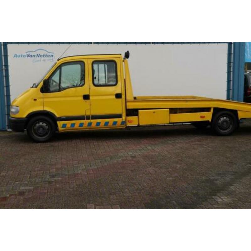 Opel Movano DC 7 persoons Autotransporter, 2.5DTI,Airco,Luch