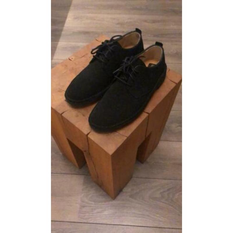 Clarks Desert London veter suède zwart 41,5 heren