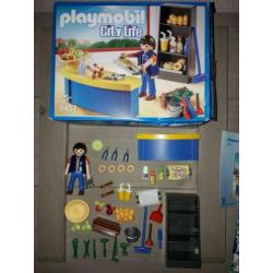 ~* PLAYMOBIL 9457 Schoolconciërge met kiosk Als NIEUW *~