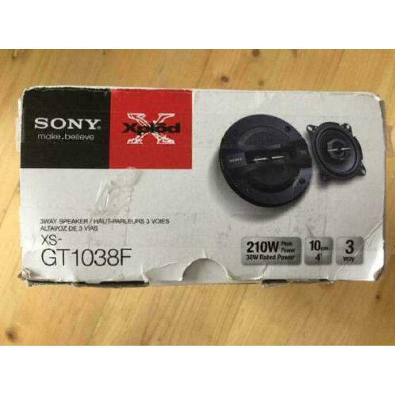 Sony auto-luidsprekers