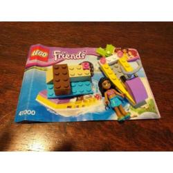 Zes complete setjes lego friends.