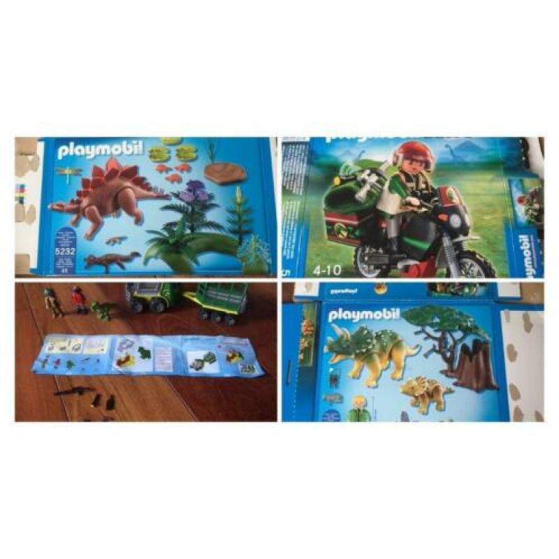 Playmobil 5237 - Dino: wetenschapper + motor