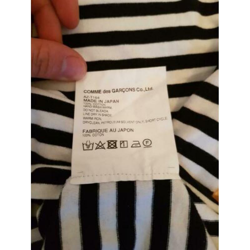 Comme des garcons striped longsleeve