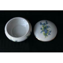 Vintage Limoges Deshoulieres porselein dekseldoos