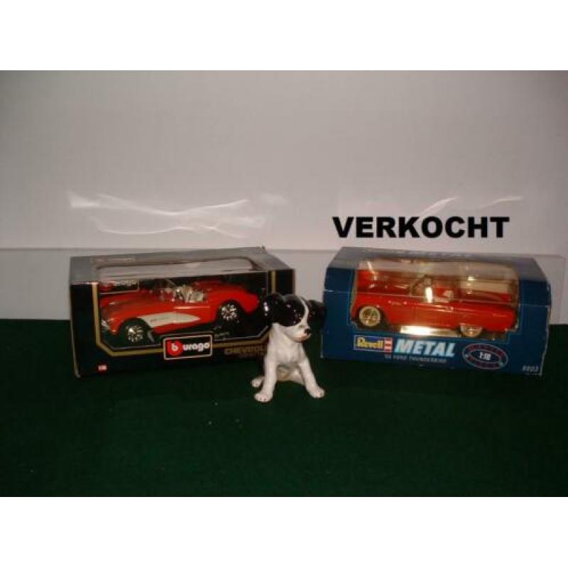 nieuwe modelauto's van Burago en Revell