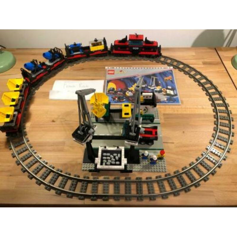 Lego 9V Train 4565 - Freight and Crane Railway