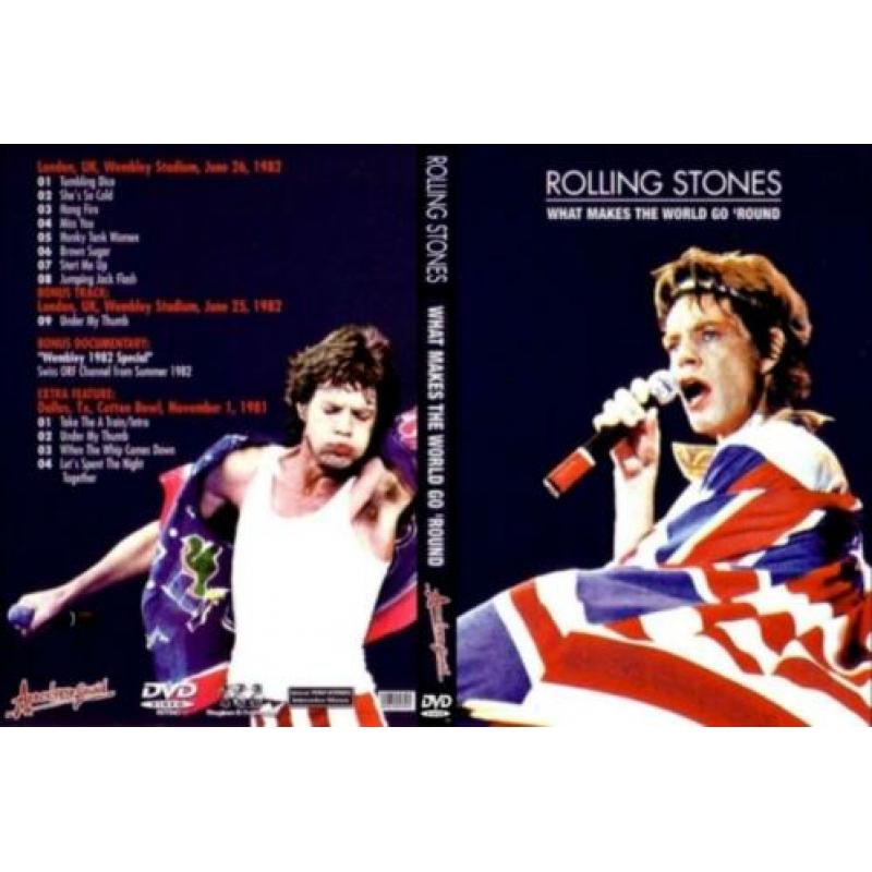 dvdThe rolling stones what makes the world go round