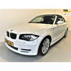 BMW 1-serie Cabrio 120d Leer Navi Xenon