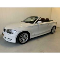 BMW 1-serie Cabrio 120d Leer Navi Xenon