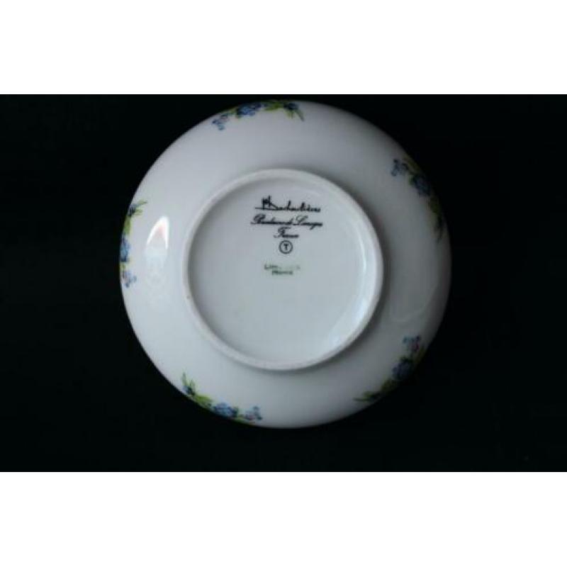 Vintage Limoges Deshoulieres porselein dekseldoos