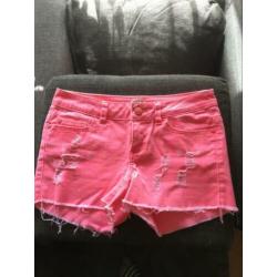 Gave short / korte broek Only mt 26 roze