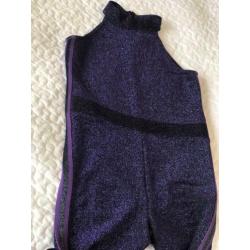 Coolcat paars glitter jumpsuit 146/152 prachtig pak Zara