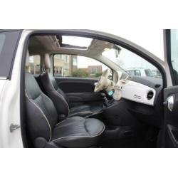 Fiat 500 1.4-16V 100Pk LOUNGE PANO DAK SCHUIFDAK LEER AIRCO