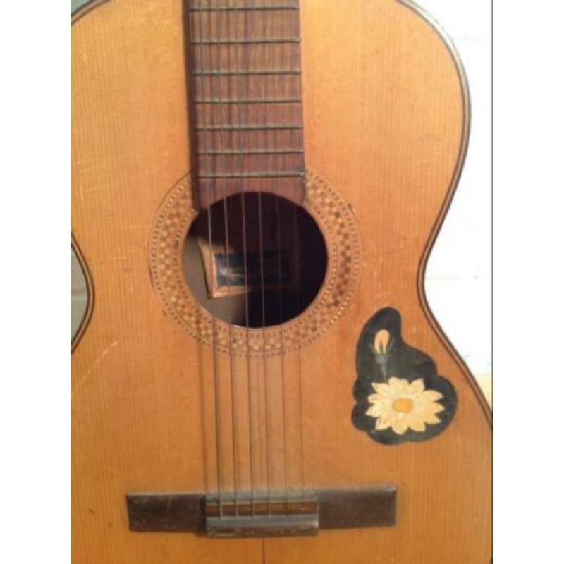 Catania Carmelo Spaanse gitaar antiek vintage