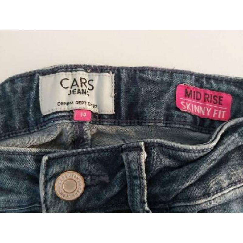 Cars extra skinny jeans zgan maat 14 164