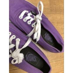 Vintage Vans gympen schoenen sneakers paars maat 37 nieuw