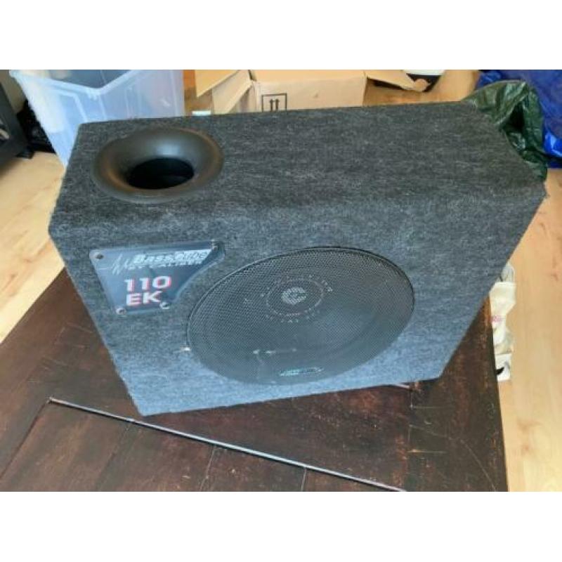 Caliber Subwoofer + 2 gratis versterkers