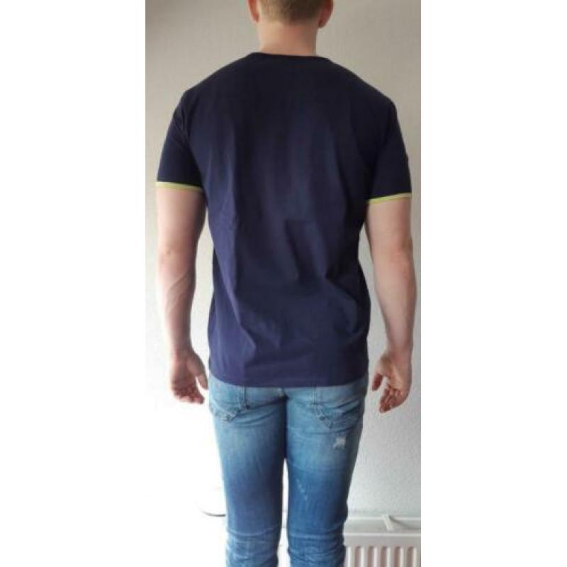 T-shirt Blue industry maat L