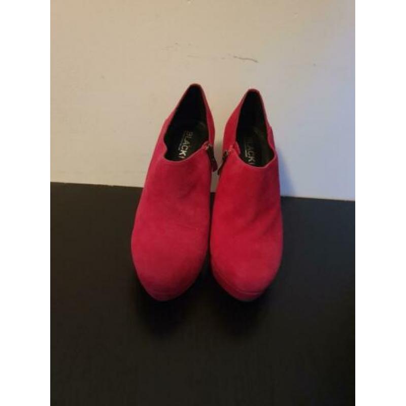 Manfield Black Label roze pumps, hoge hakken maat 40