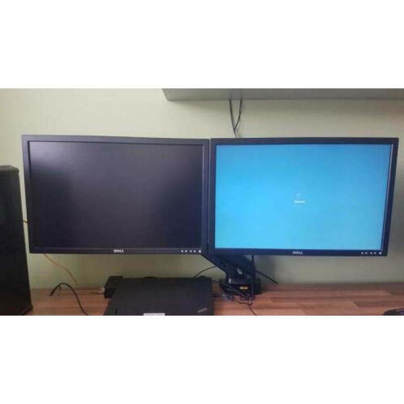 2 x Dell 24 Inch Monitor E248WFPb