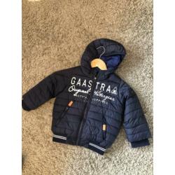 Gaastra winterjas donkerblauw mt 92