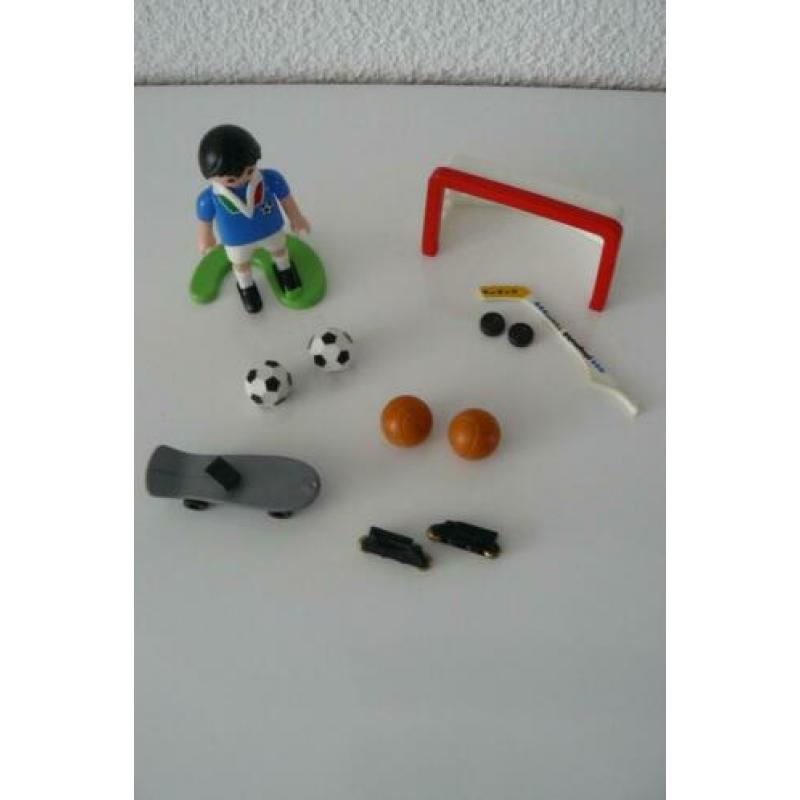 Nieuw Playmobil onderdelen Sport Gaol Hockey Skatebord enz