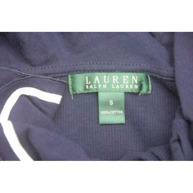 RALPH LAUREN donkerblauwe top maat S