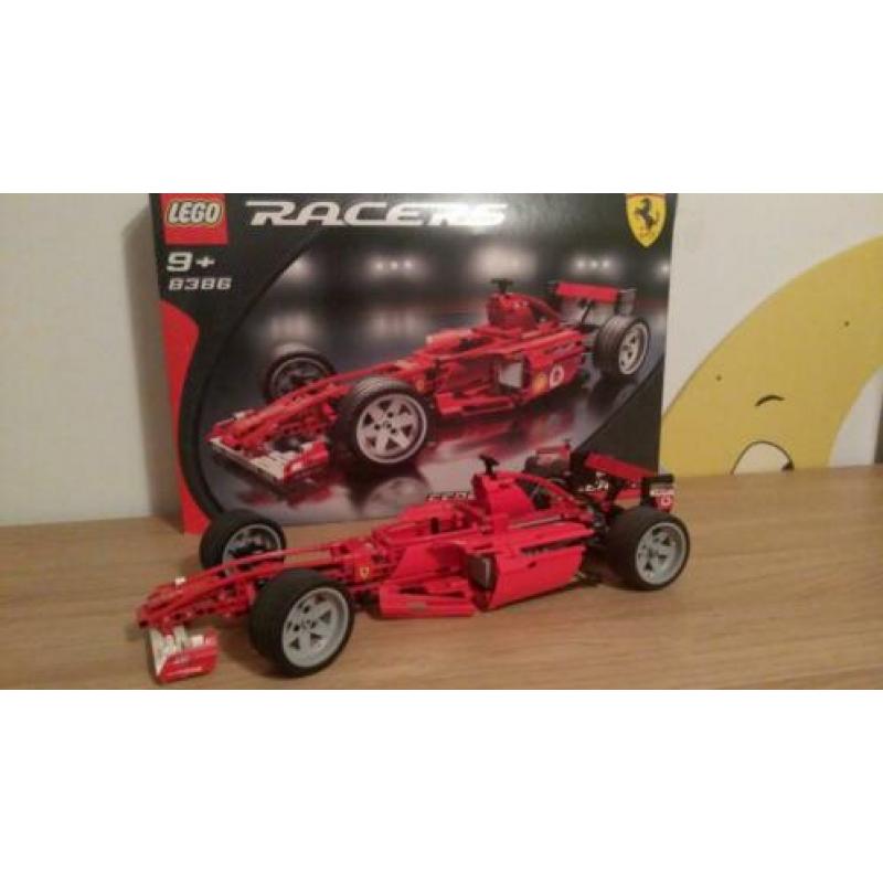 Te koop Lego 8386 Ferrari F1 racer schaal 1:10