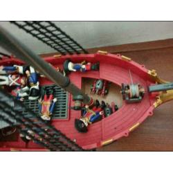 Playmobil piratenschip met veel accessoires en poppetjes