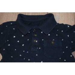 2 poloshirts van WE, maat 98-104, jongen