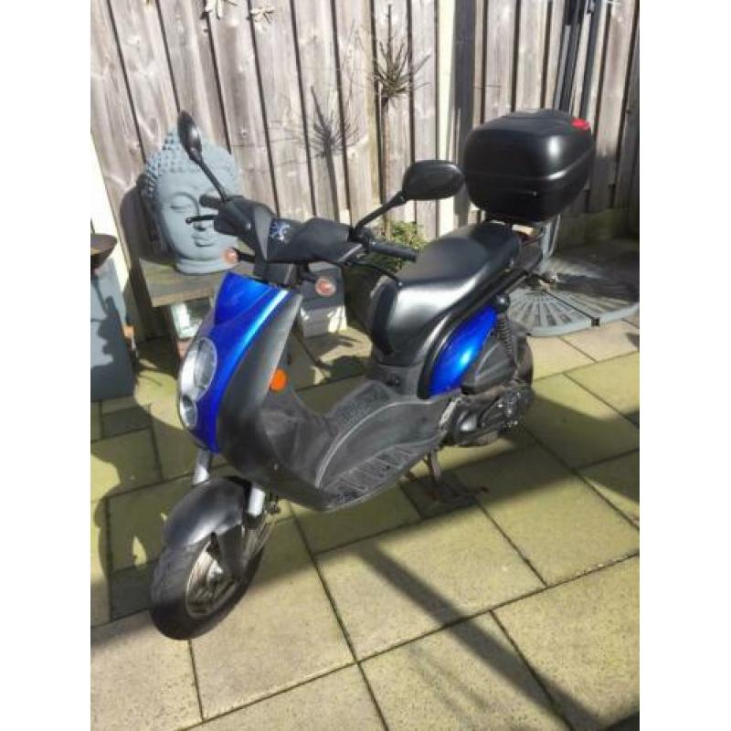 ludix scooter geel kenteken