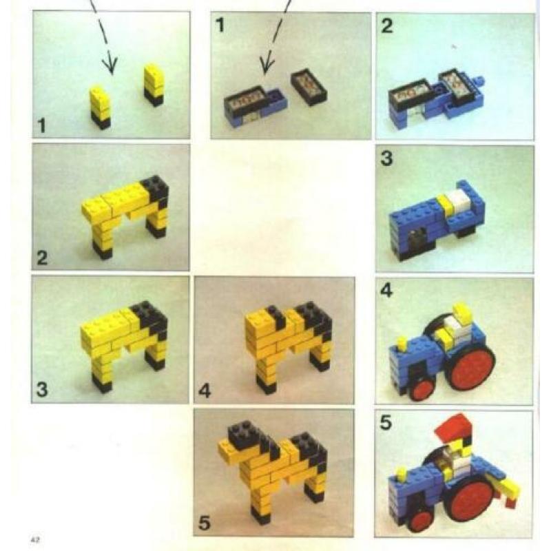 Nu 9000 komplete lego handleidingen 1950 - 2016 op 3 DVD