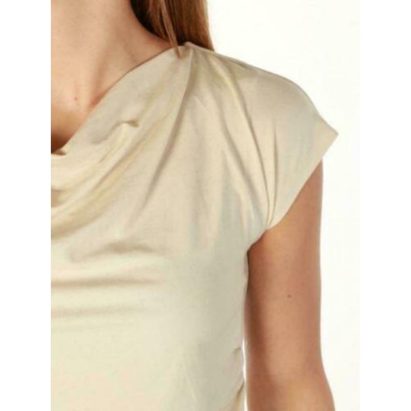 ?NIEUW? MAX MARA WEEKEND | Mooie zand | Beige shirt - S