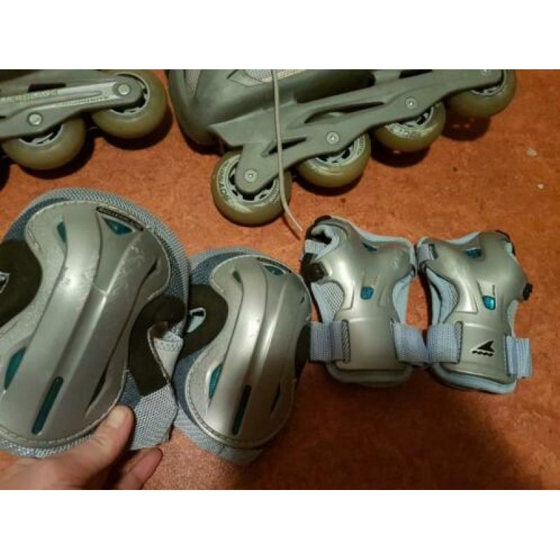 rollerblade skates maat 40 met beschermers