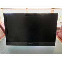 Sony LCD TV zwart 22 inch