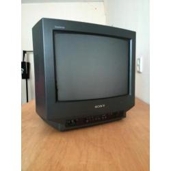 Sony Trinitron kleine kleuren televisie kleinbeeld