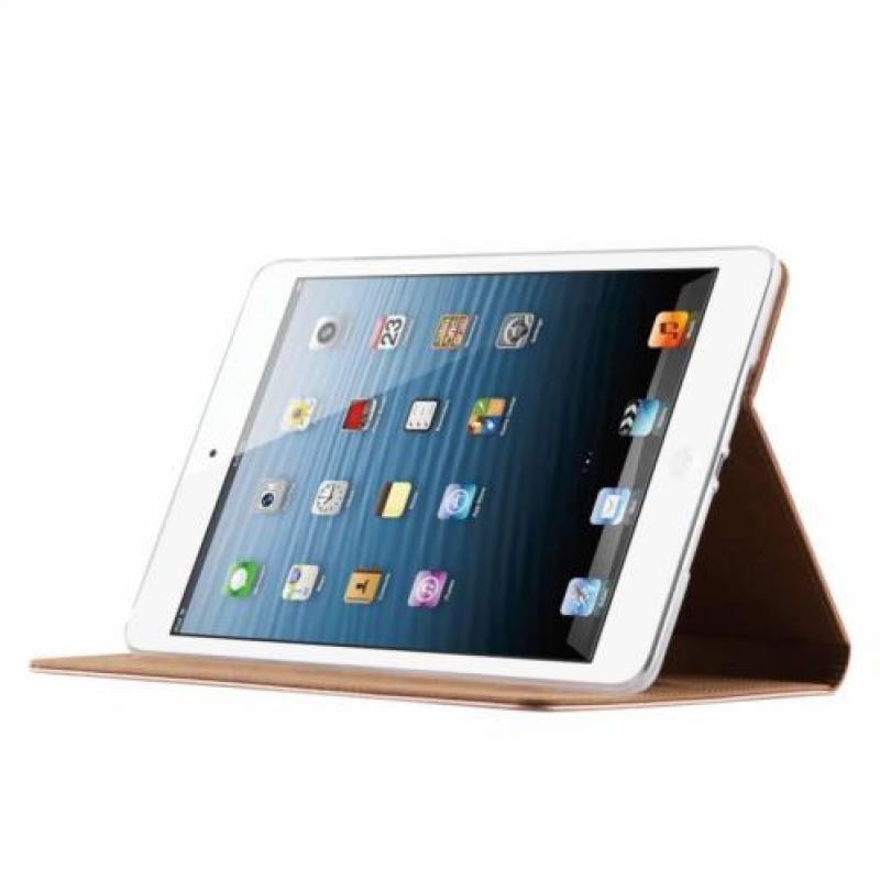 Ntech iPad 9.7 inch (2018) / (2017) Rose Goud Booktype Kuns