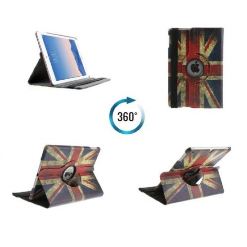 iPad Air 2 hoes hoesje 360 graden - UK Engelse vlag