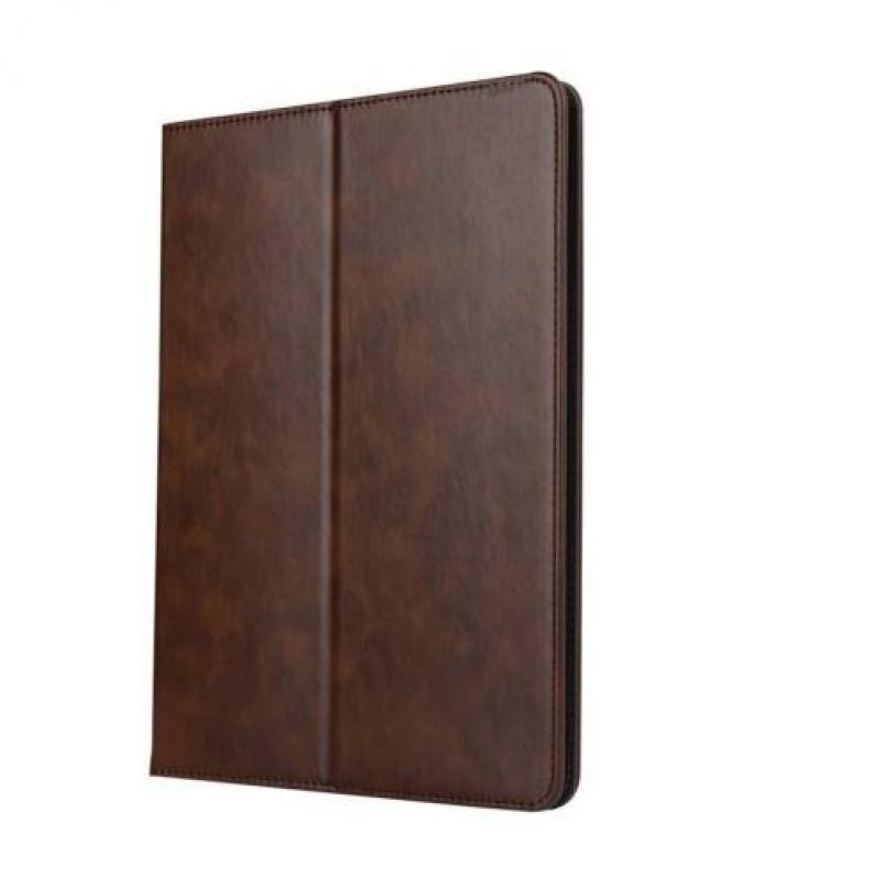 Leather style folio book case bruin iPad Pro 10.5"