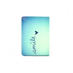 iPad Air 1 lederen leren leer hoes hoesje case Blauw - Smile