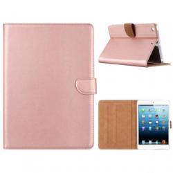 Ntech iPad mini 1 / 2 / 3 Rose Goud Booktype Kunstleer Hoes