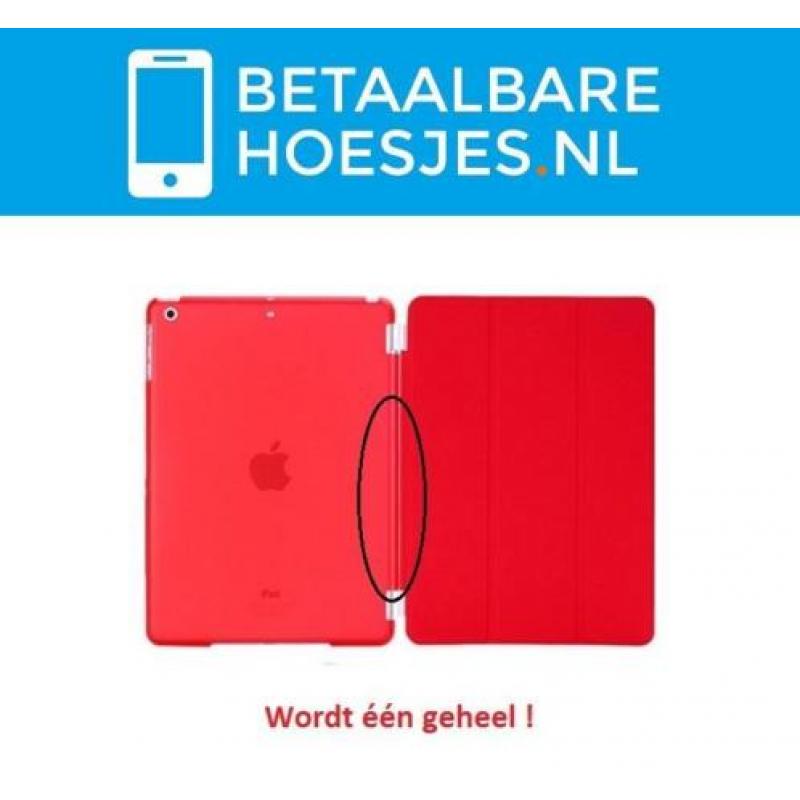 iPad Air 1 Smart Cover Smartcover hoes hoesje - COMBI ROOD