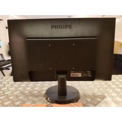 Philips 203V5LSB2 LED 19.5 Inch monitor met garantie!