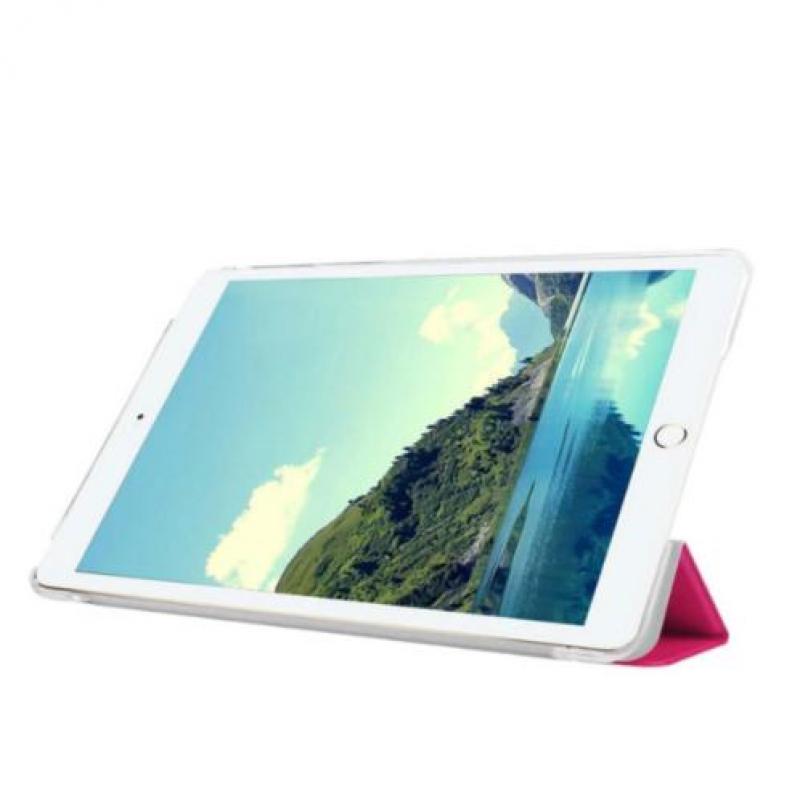 Smart Tri-fold Stand Hoesje voor iPad Pro 10.5 (2017) _Rood