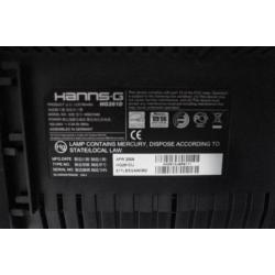 2x HANNS-G HG281D monitor screen